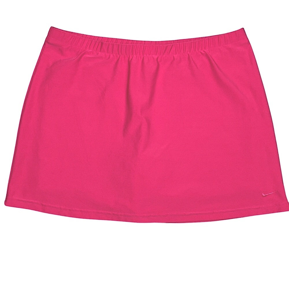 Nike Golf Pink Dri Fit Skort Activewear Athletic Workout Tennis Stretchy L